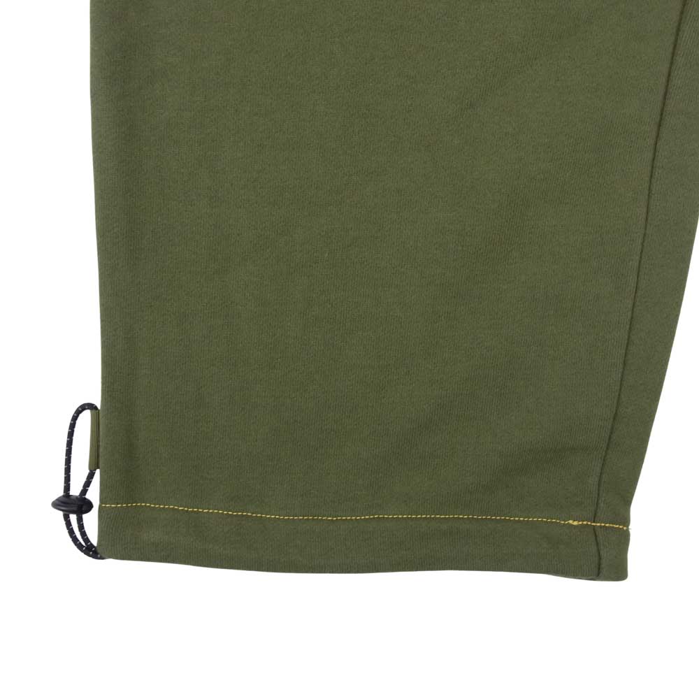 ブラックアイパッチ 21SS BEPSS21EI28 × Wested Youth SWEAT CARGO PANTS ウェステッド ユース スウェット カーゴ オリーブ系 L【新古品】【未使用】【中古】
