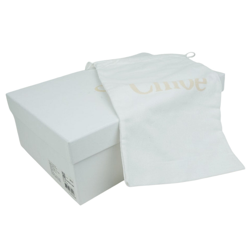 Chloe クロエ LAUREN ローレン レース スニーカー オフホワイト系 約22.5㎝【中古】