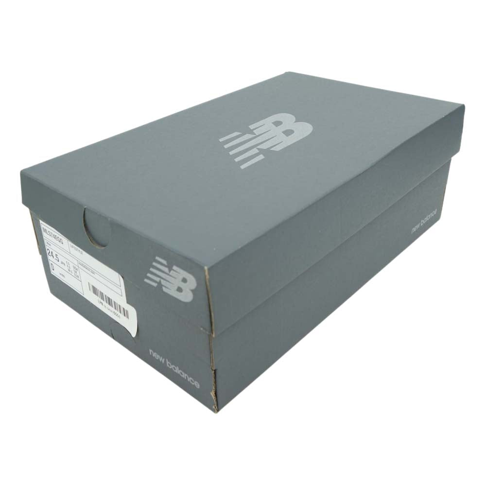 NEW BALANCE ニューバランス ML574EGG スニーカー グレー系 24.5cm【新古品】【未使用】【中古】