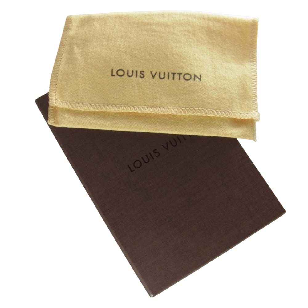 LOUIS VUITTON ルイ・ヴィトン M66133 ポルトクレ アンソレンス メタリック キーホルダー チャーム ゴールド系【中古】