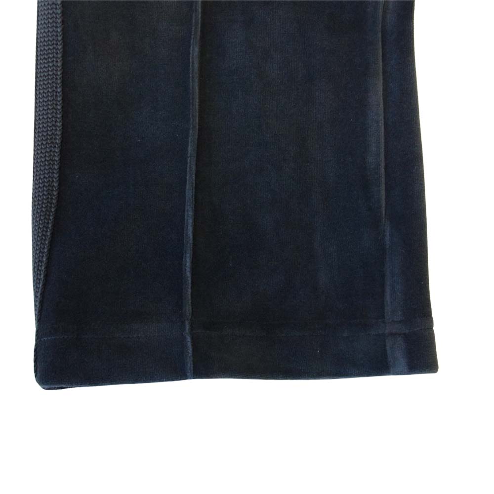 Needles ニードルス HM401 CHARCOAL チャコール ベロア トラック パンツ ブラック系 グレー系 XS【新古品】【未使用】【中古】