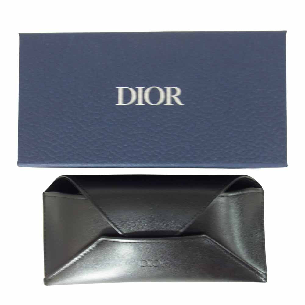 Dior ディオール ESSENCE1F 7C5 50 メガネ アイウェア ブラック系 7C5 145【新古品】【未使用】【中古】