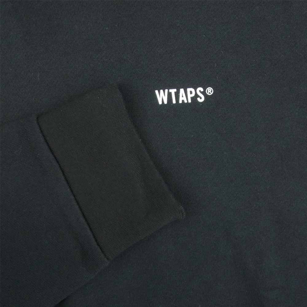 WTAPS ダブルタップス AEQVIYAS VERITAS CREWNECK スウェット トレーナー コットン 日本製 ブラック系 S【中古】