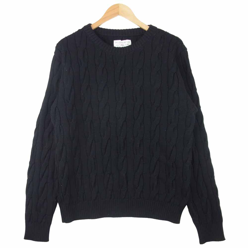 WACKO MARIA ワコマリア 15fw-wmk-cb01 クルーネック ケーブル 