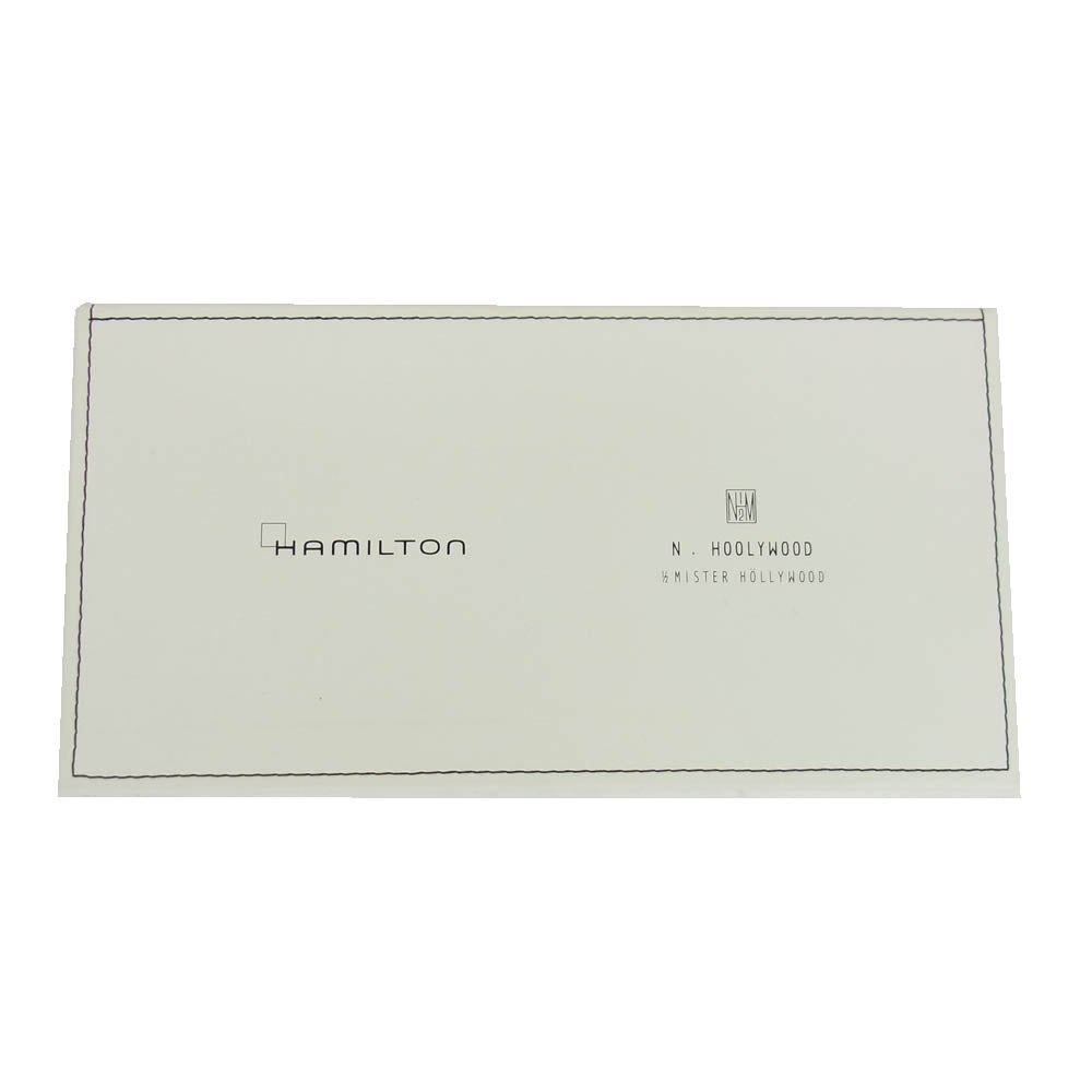 HAMILTON ハミルトン × N. Hoolywood 21AW H89325430 Limited Edition エヌハリウッド 300本限定 カーキ フィールド オート 自動巻 時計 ブラック系【新古品】【未使用】【中古】