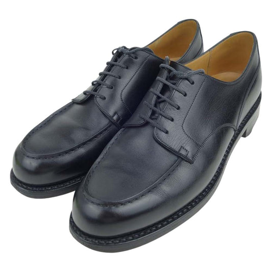 ジェイエムウエストン M 301 641 GOLF OXFORD BLACK RUSSIAN ゴルフ オックスフォード キルト付属 Uチップ シューズ ブラック系 9/D【中古】
