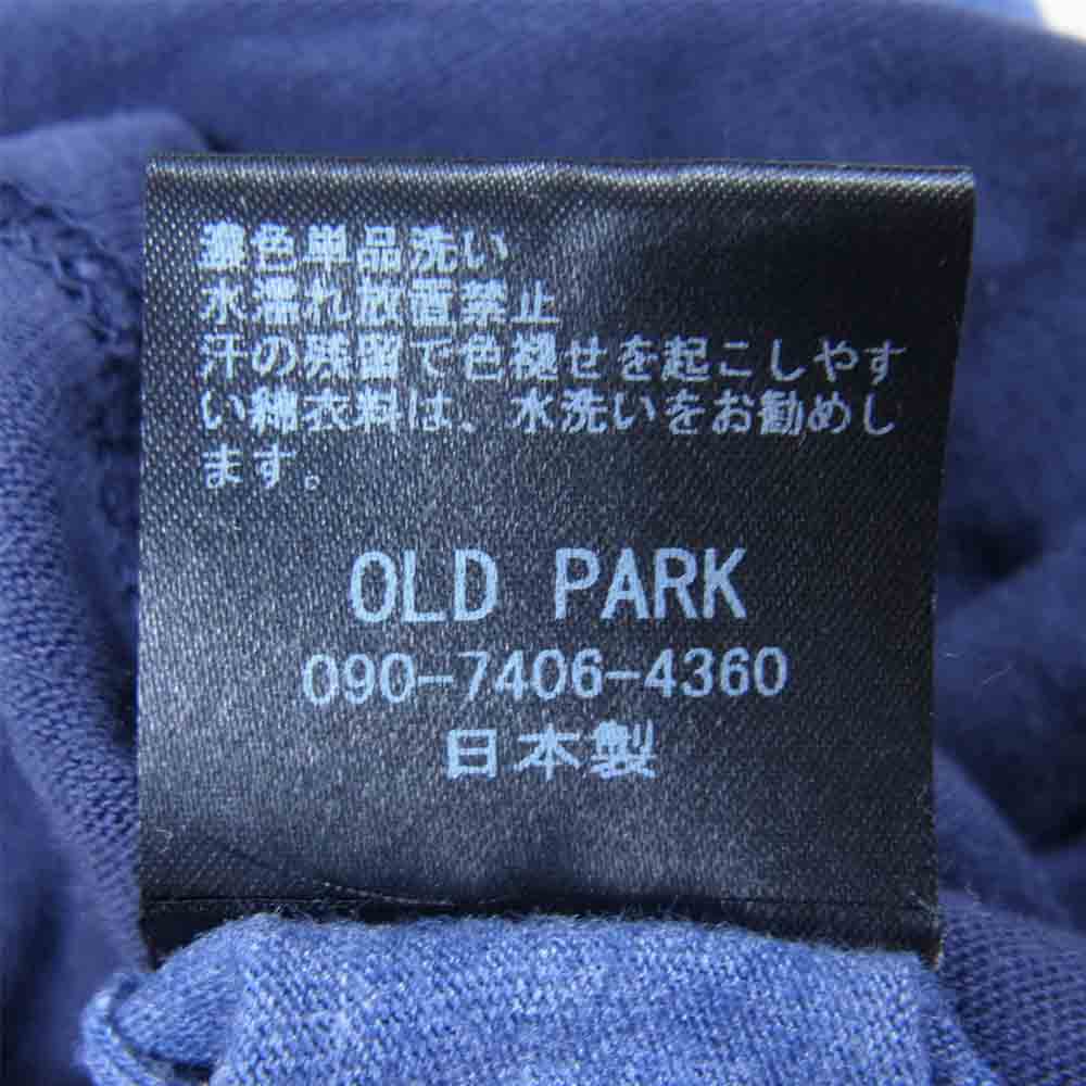 オールドパーク NIRVANA ニルヴァーナ 再構築 リメイク S/S Tシャツ ネイビー系 FREE【中古】