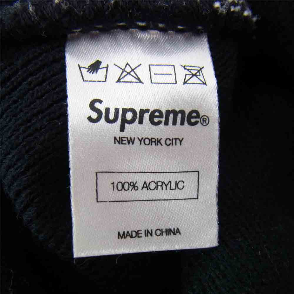 Supreme シュプリーム Big Logo Beanie ビッグ ロゴ ビーニー ブラック系【中古】