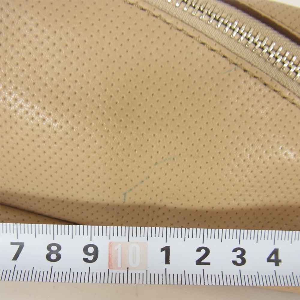COACH コーチ トンプソン レザー スリング ショルダー ボディ バッグ ベージュ系【中古】