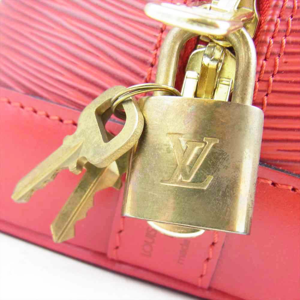 LOUIS VUITTON ルイ・ヴィトン 96年製 M52147 アルマ エピ レザー ハンドバッグ レッド系【中古】