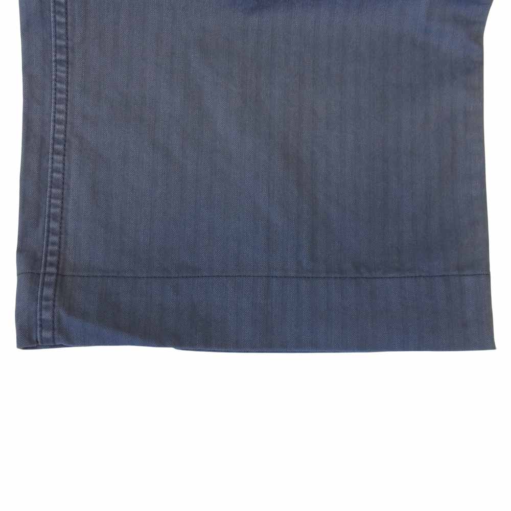 RRL ダブルアールエル MILITARY FIELD CLOTH ミリタリー フィールド クロス ヘリンボーン ボタンフライ ワークパンツ グレー系 36【中古】