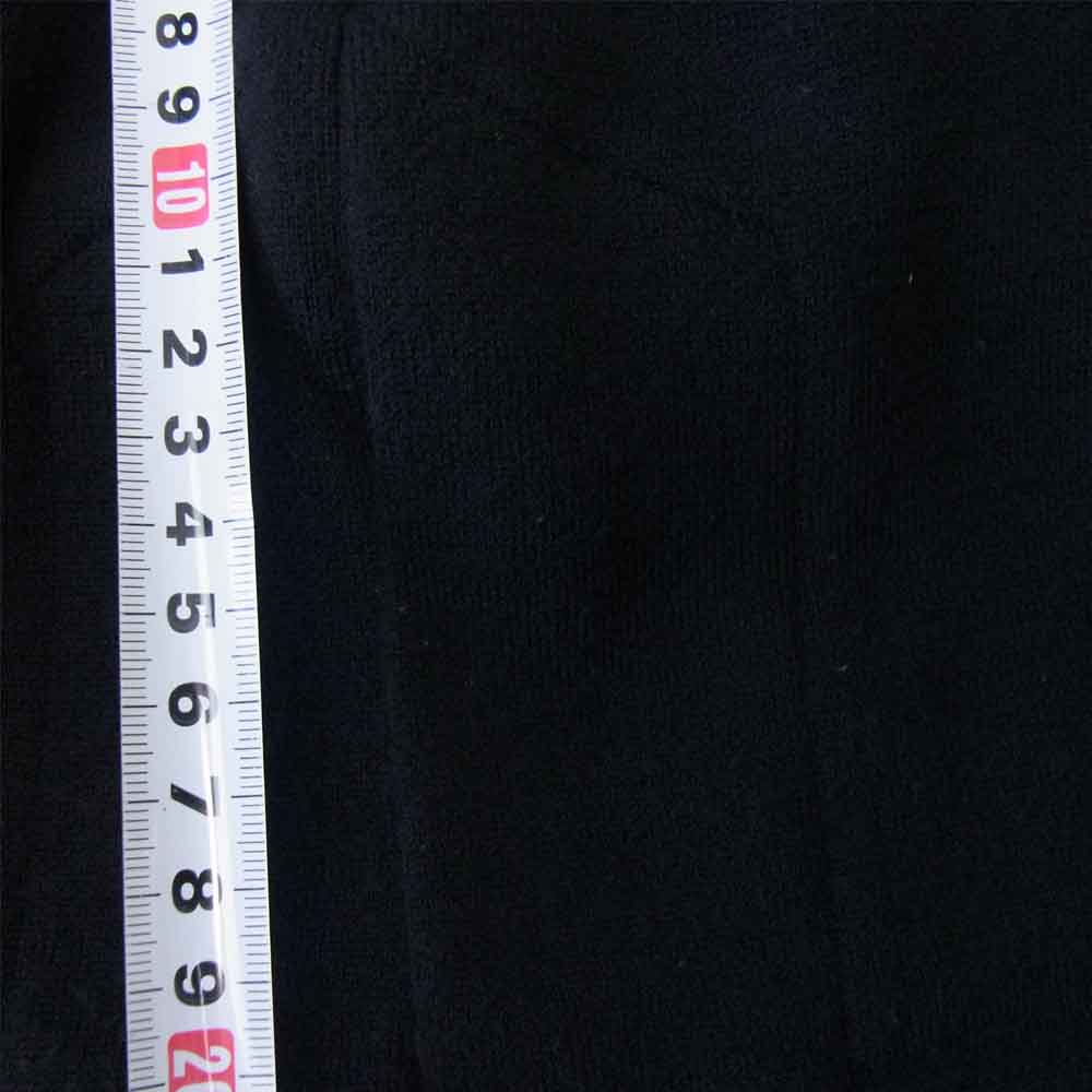 Yohji Yamamoto ヨウジヤマモト POUR HOMME プールオム 19AW HC-T43-173 Lamb wool Round Neck Top ラムウール ラウンドネック ニット ブラック系 3【中古】