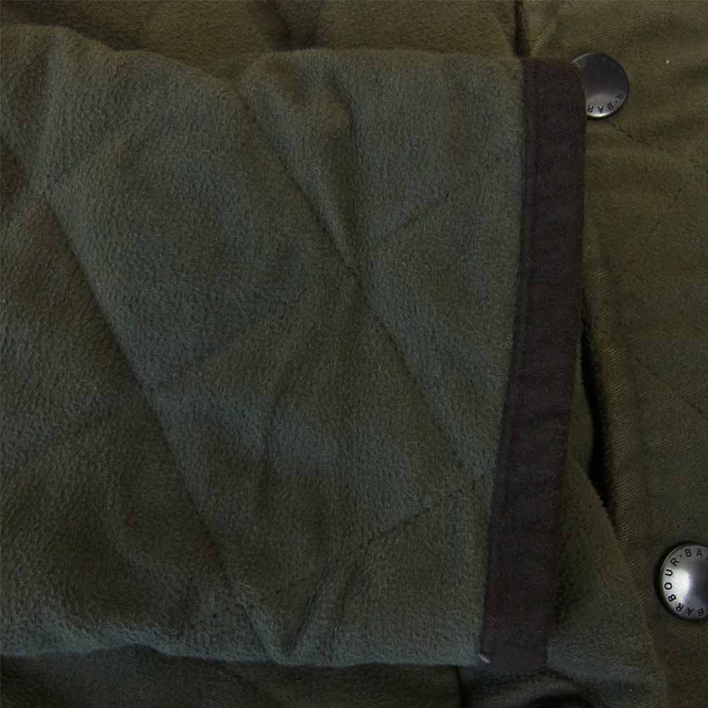 Barbour バブアー EQUESTRIAN QUILT JACKET キルト キルティング カーキ系 S【中古】
