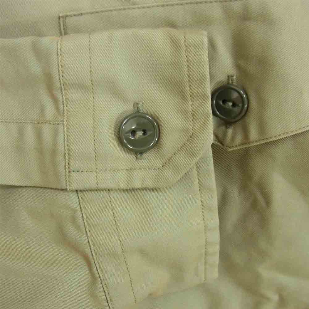 SOPH ソフ 21SS SOPH-210006 DOUBLE POCKET BIG SHIRT カーキ系 S【新古品】【未使用】【中古】