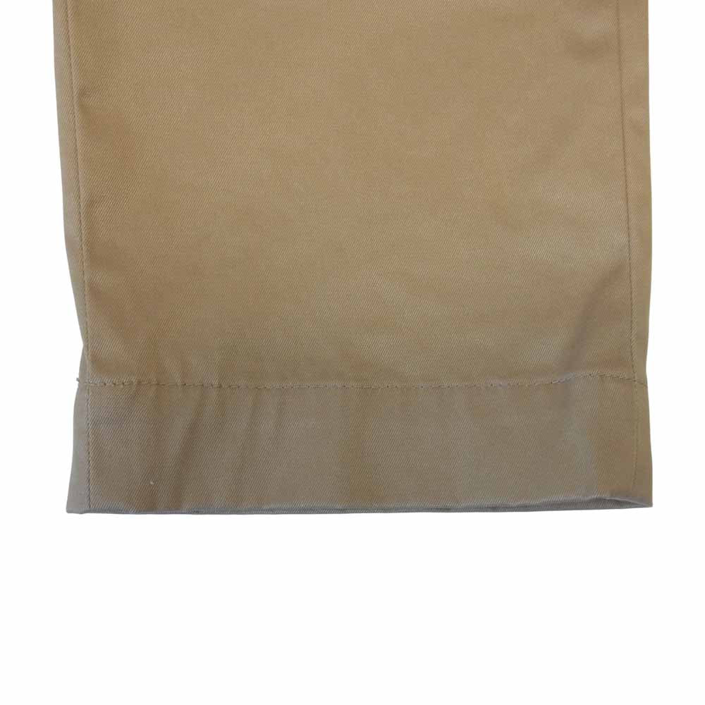 カーキ MIL-19HPT301 ミッドライズ テーパード チノ パンツ ベージュ系 2【中古】