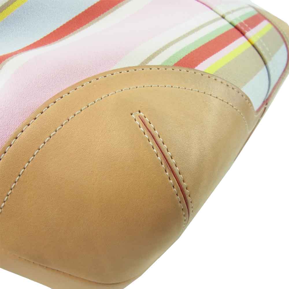 COACH コーチ 4435 Multi Canvas Tote マルチ キャンバス トート バッグ マルチカラー系【中古】