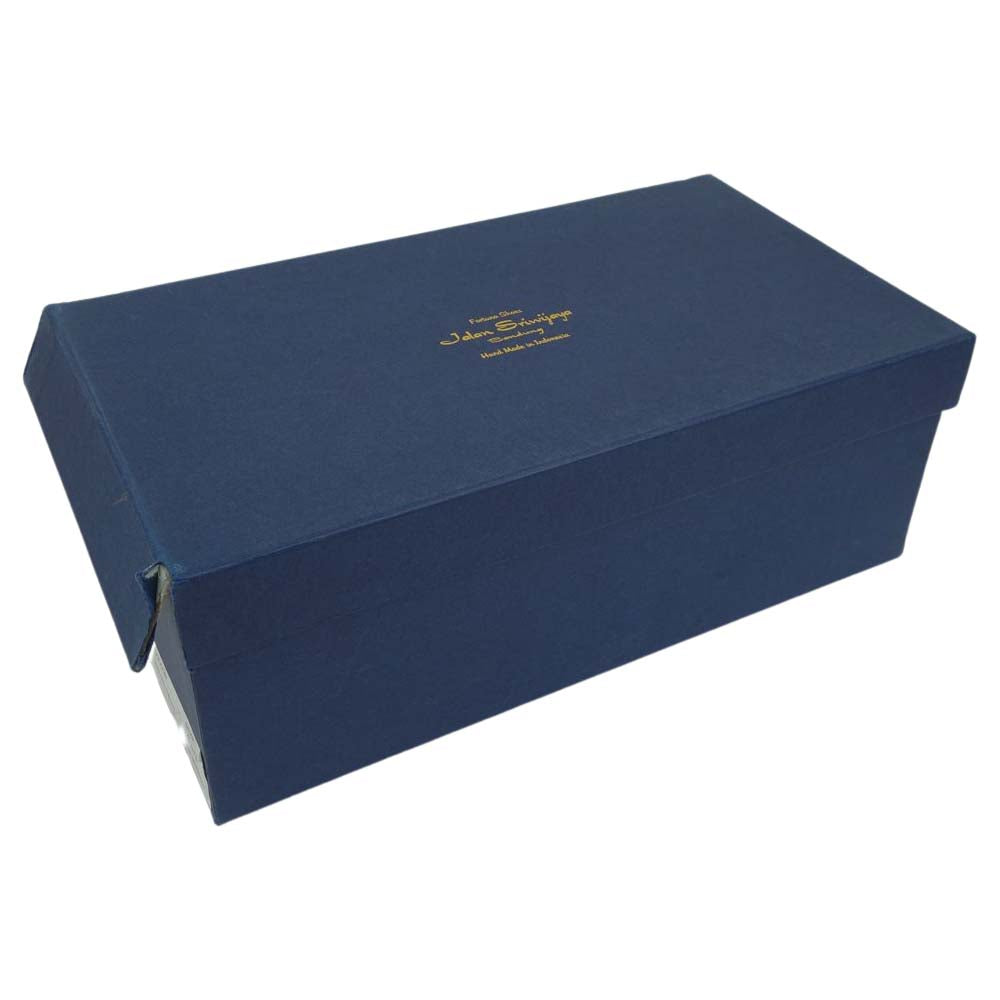 JALAN SRIWIJAYA ジャランスリウァヤ 98589 レザー ローファー レザーソール VEGANO CRUST ホワイト UK7.5 ベージュ系 7.5【極上美品】【中古】