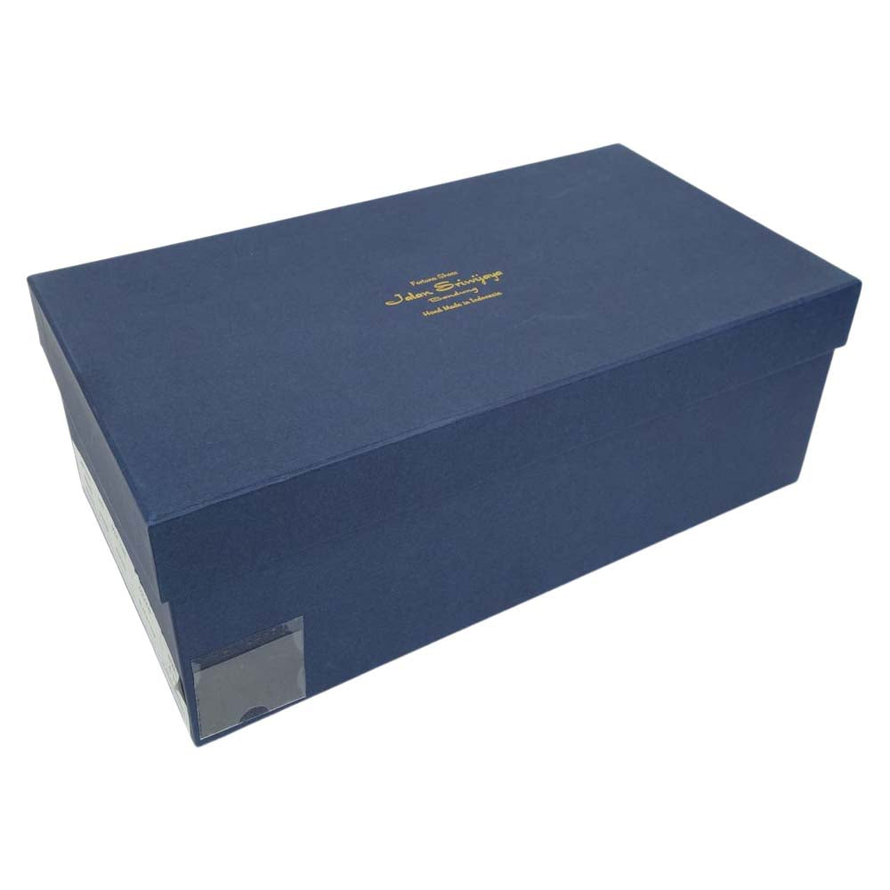 JALAN SRIWIJAYA ジャランスリウァヤ 98443 ウイングチップ レザーシューズ ダイナイトソール ブラックカーフ UK5.5 ブラック系 5.5【極上美品】【中古】