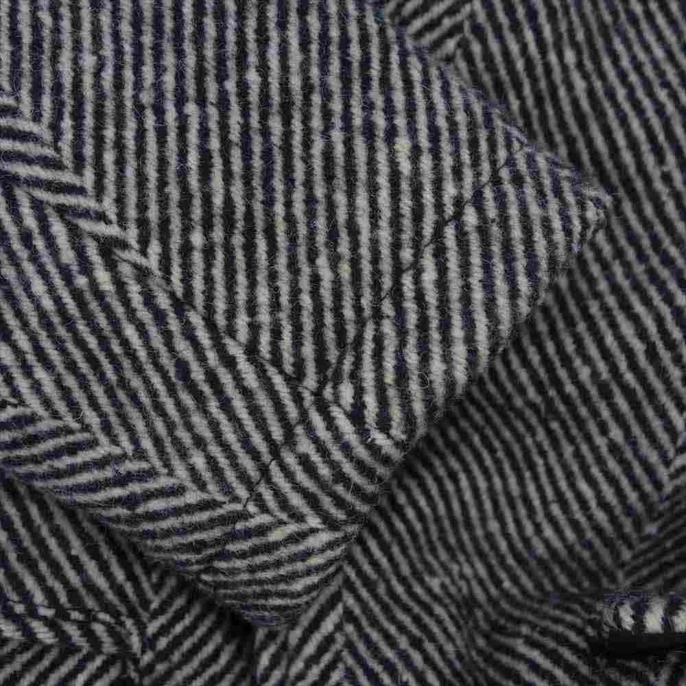 GANGSTERVILLE ギャングスタービル GSV-20-AW-04 Sharper Herringbone Chester Coat シャーパー ヘリンボーン チェスター コート ブラック系 M【美品】【中古】