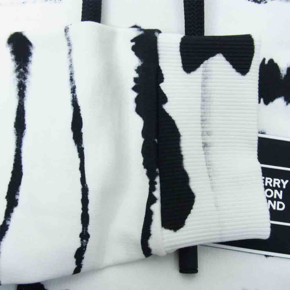 BURBERRY バーバリー 20AW 4563797 国内正規品 Abstract Print Hoodie プリント パーカー ホワイト系 M【中古】