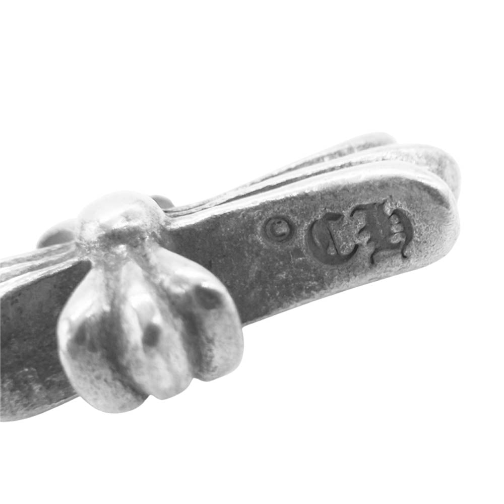 CHROME HEARTS クロムハーツ(原本無) CHクロス ベイビー ファット チャーム ネックレス トップ シルバー系【中古】