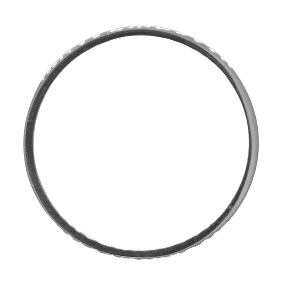 GUCCI グッチ 【新品仕上げ済み】K18WG ICON SLIM RING アイコン スリム リング シルバー系 21【極上美品】【中古】