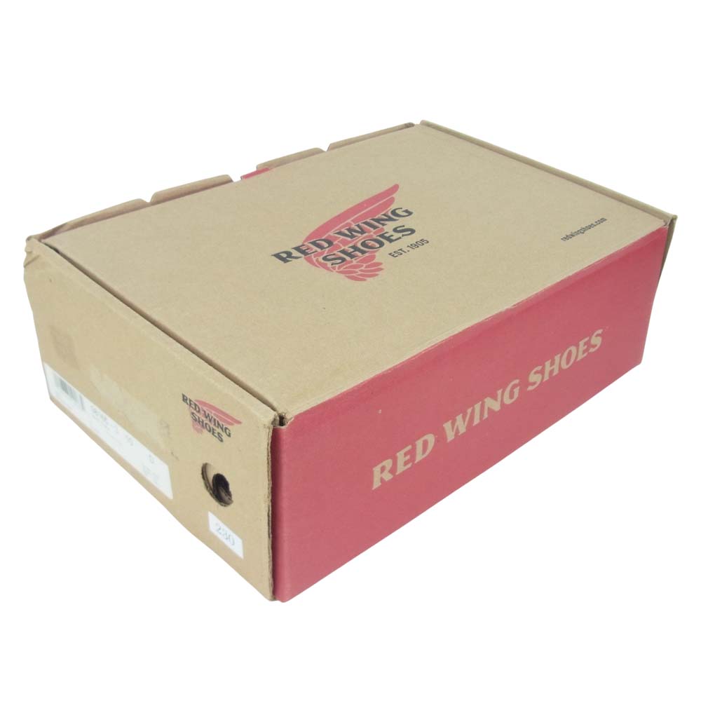 RED WING レッドウィング 8165 PLAIN TOE アイリッシュセッター プレーントゥ ブーツ ブラック系 USA10【新古品】【未使用】【中古】