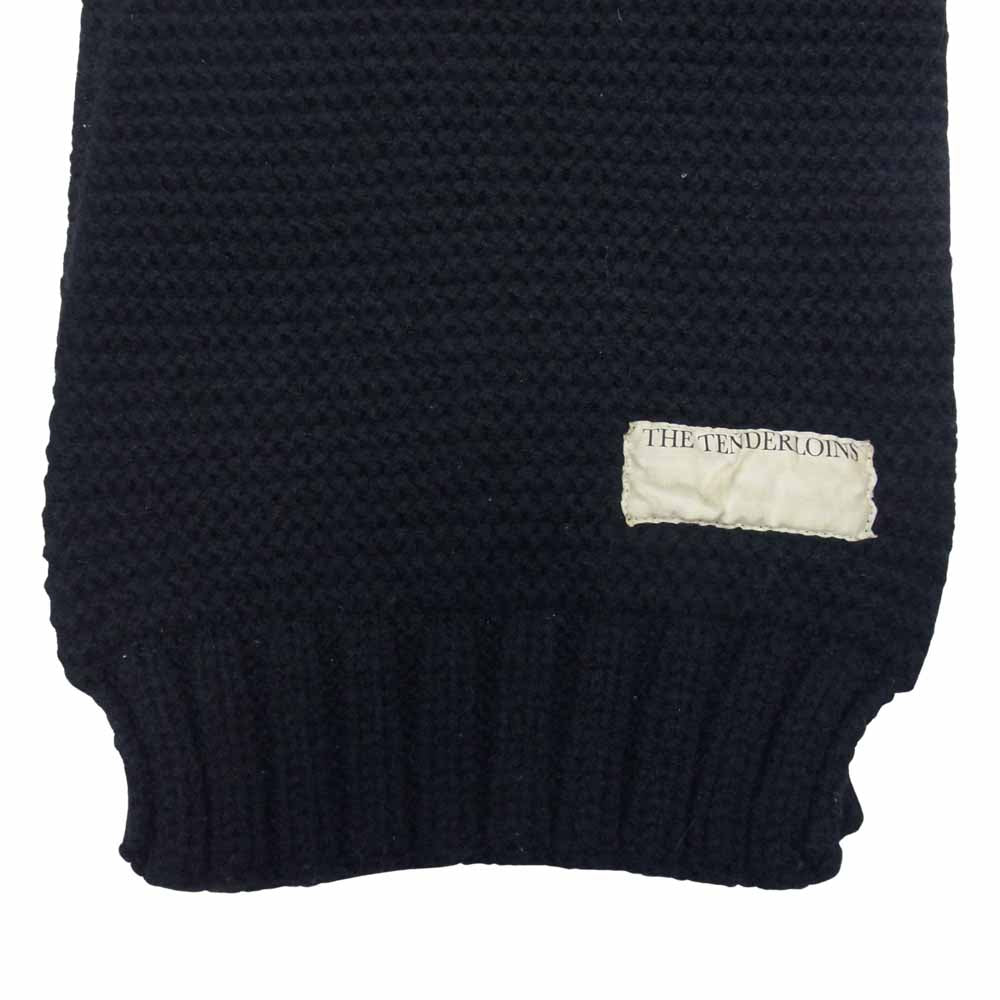 TENDERLOIN テンダーロイン T-STOLE ストール ウール ブラック系【中古】