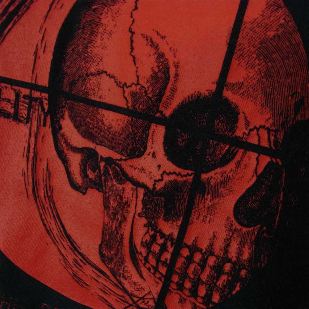 UNDERCOVER アンダーカバー REALITY SKULL TEE スカル プリント Tシャツ ブラック系 L【中古】