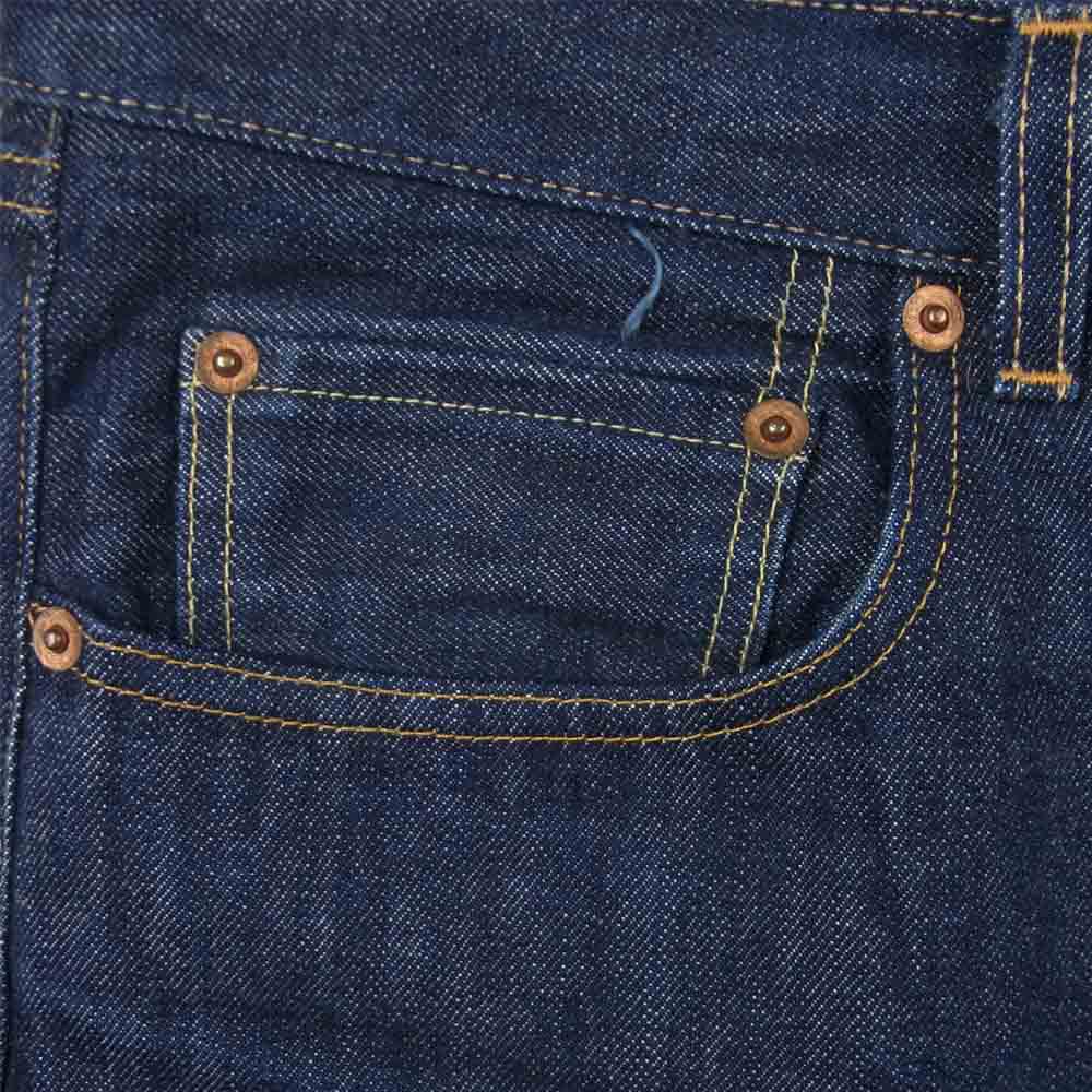 Levi's リーバイス 66501-0008 VINTAGE CLOTHING USA製 501XX 1966年復刻 ヴィンテージクロージング ボタンフライ 5ポケット リジッド デニム パンツ インディゴブルー系 W36 L34【中古】