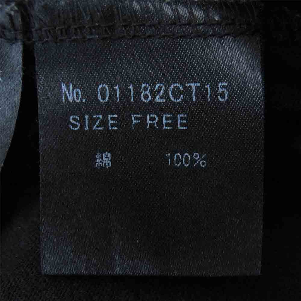 HYSTERIC GLAMOUR ヒステリックグラマー 01182CT15 BAD GIRL PT バッドガール プリント ロゴ 半袖 Tシャツ ブラック系 F【中古】