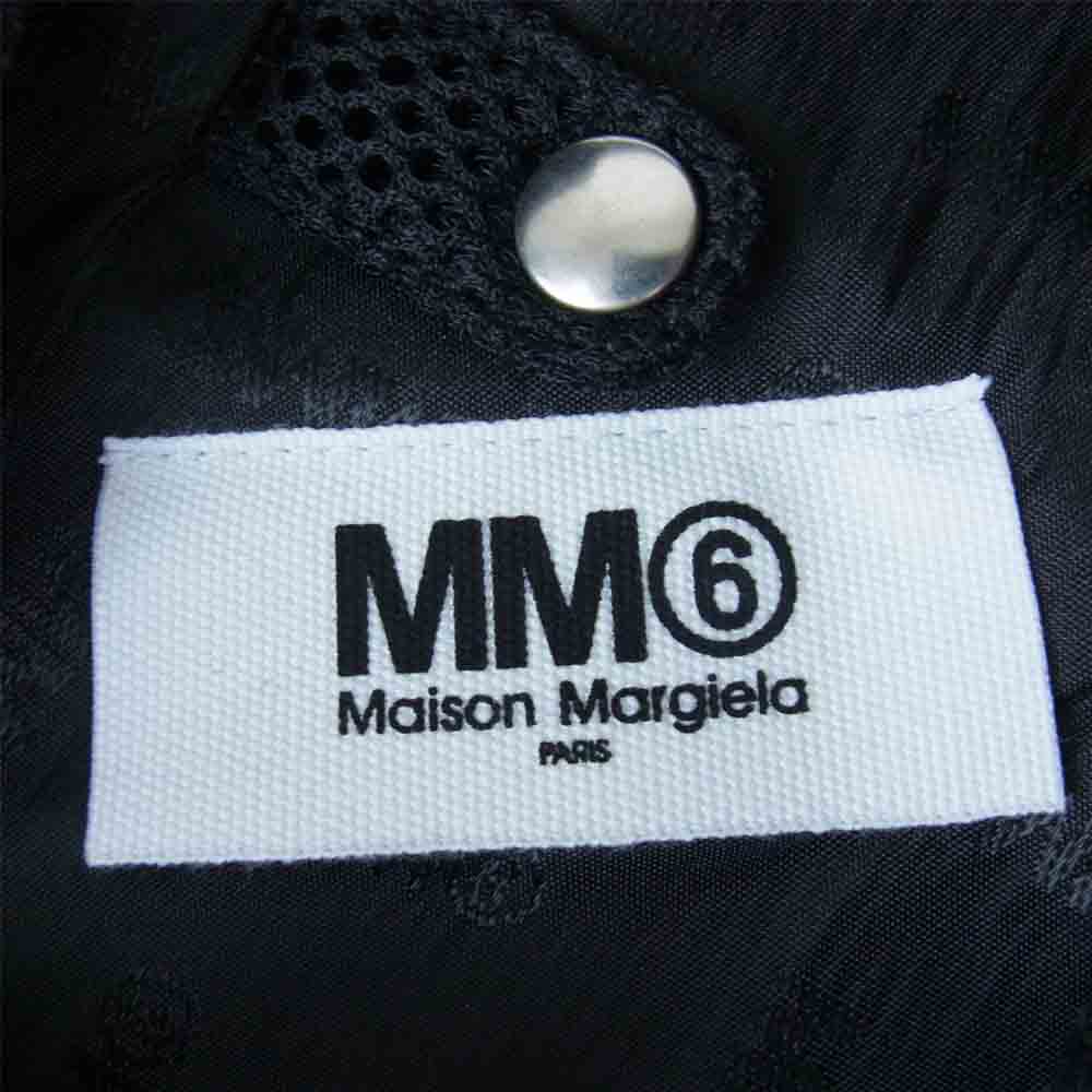MARTIN MARGIELA マルタンマルジェラ MM6 S54WD039 エムエムシックス ジャパニーズ メッシュ トート バッグ ブラック系【新古品】【未使用】【中古】