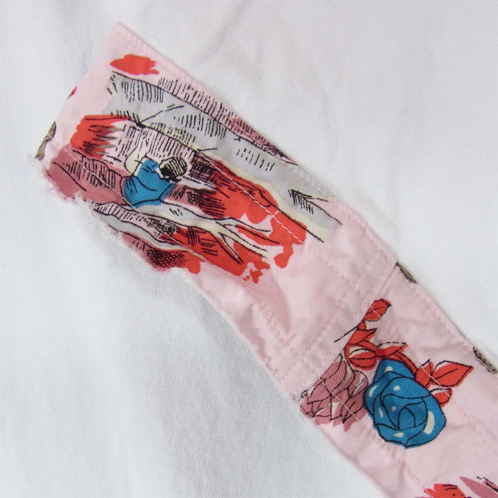 Sacai サカイ 21SS 21-02478M Archive Print Mix T-Shirt 半袖 Tシャツ ホワイト系 4【美品】【中古】