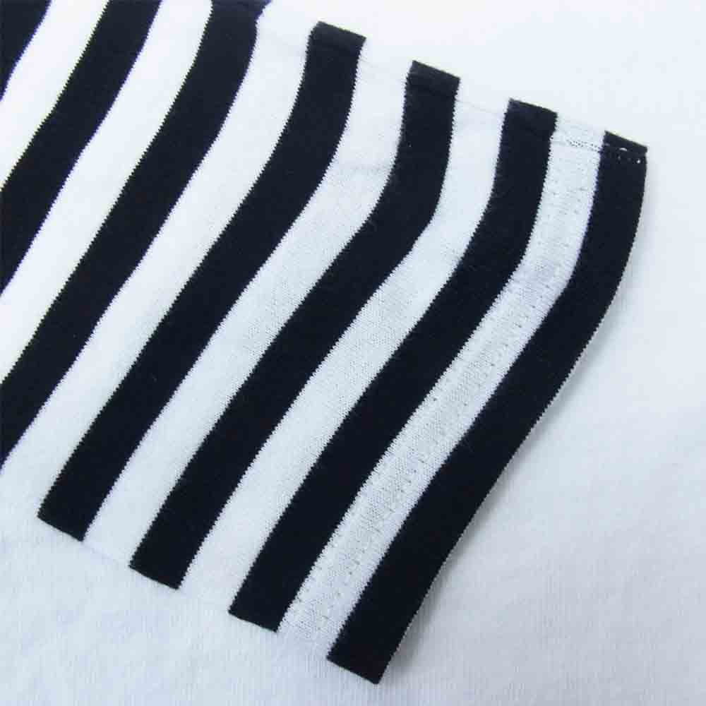 SOPHNET. ソフネット SOPH-189098 FAKE BORDER LAYERED LONG SLEEVE TEE カットソー ホワイト系 S【中古】