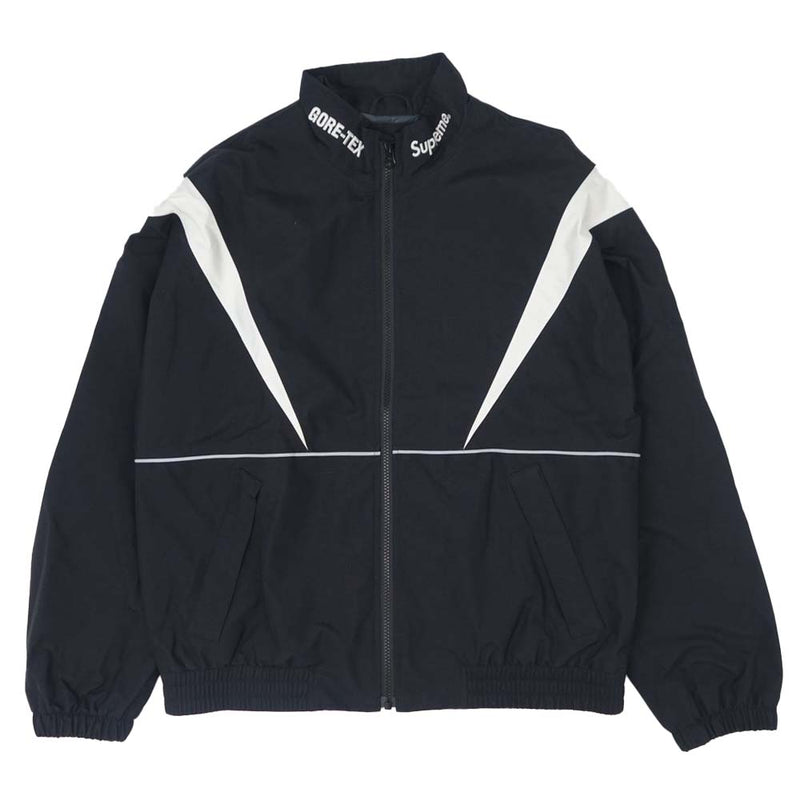 Supreme gore-tex court jacket black Mナイロンジャケット
