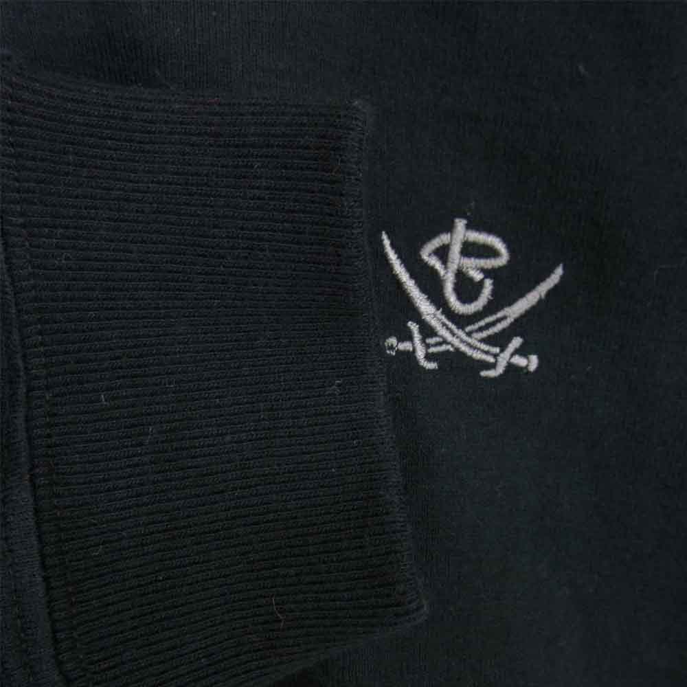 THE FLAT HEAD ザフラットヘッド RJB V ネック ロングスリーブ Tシャツ ブラック系 38【中古】