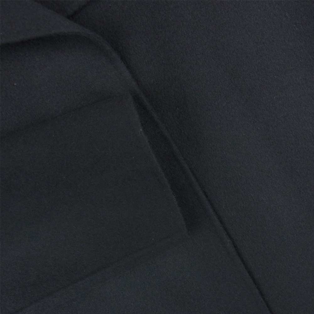 theory セオリー 01-9309603-050-906 New Divide Luxe Overlay DF リュクス カシミヤ混 ダブルフェイス ボタンレス コート ブラック系 L【新古品】【未使用】【中古】