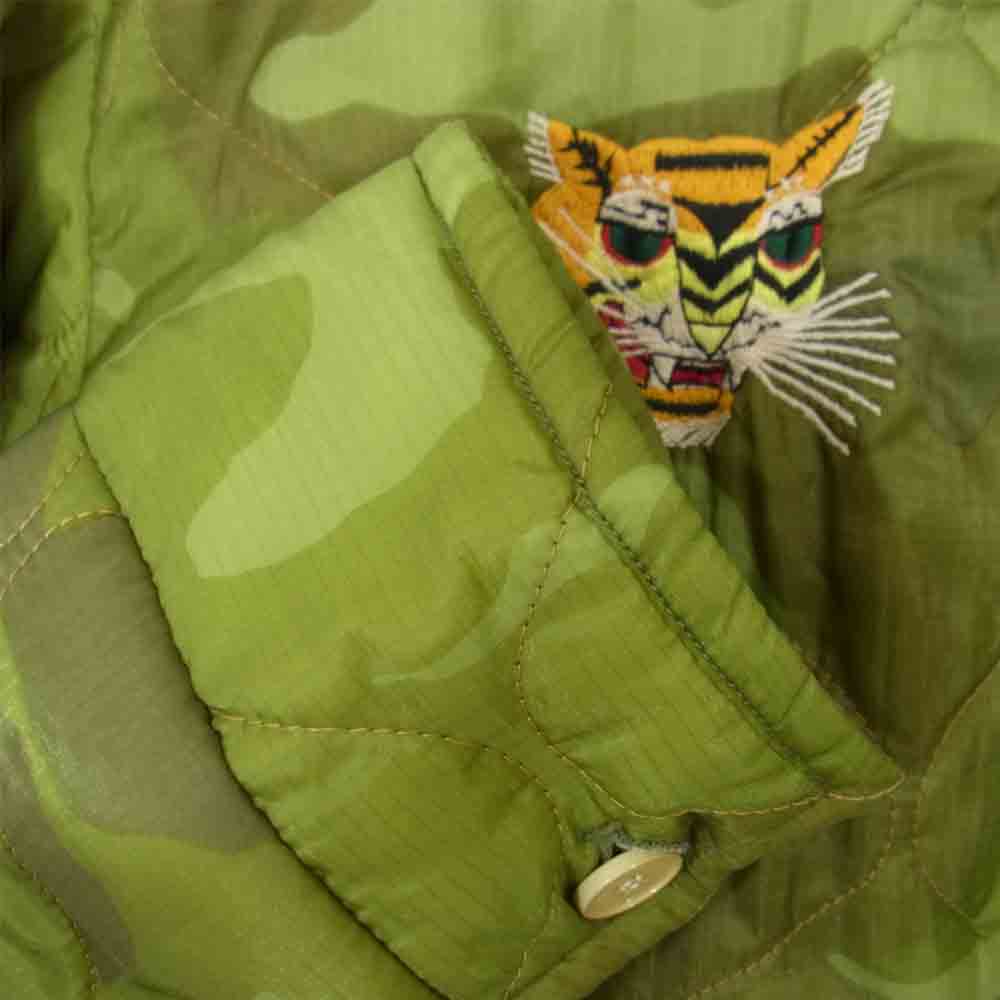 TAILOR TOYO テイラー東洋 TT10728 VIET-NUM JACKET ベトナム ジャケット SAIGON VIETNAM MAP ベトジャン カーキ系 L【中古】