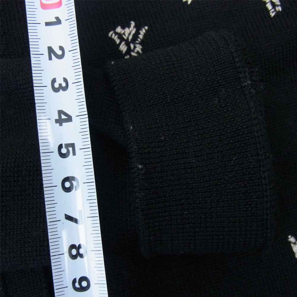 mina perhonen ミナペルホネン na8066 home circle cardigan ホームサークル カーディガン ブラック系 36【中古】