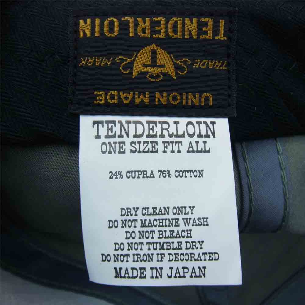 TENDERLOIN テンダーロイン T-TRUCKER CAP トラッカーキャップ オリーブ オリーブ系【新古品】【未使用】【中古】