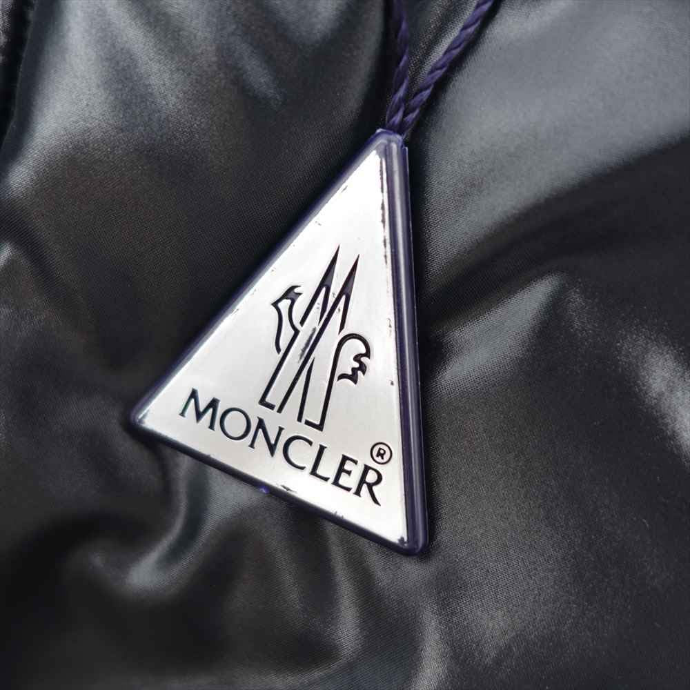 MONCLER モンクレール F20911A51C0068950 AGNEAUX GILET ナイロン ダウンベスト ブラック系【美品】【中古】