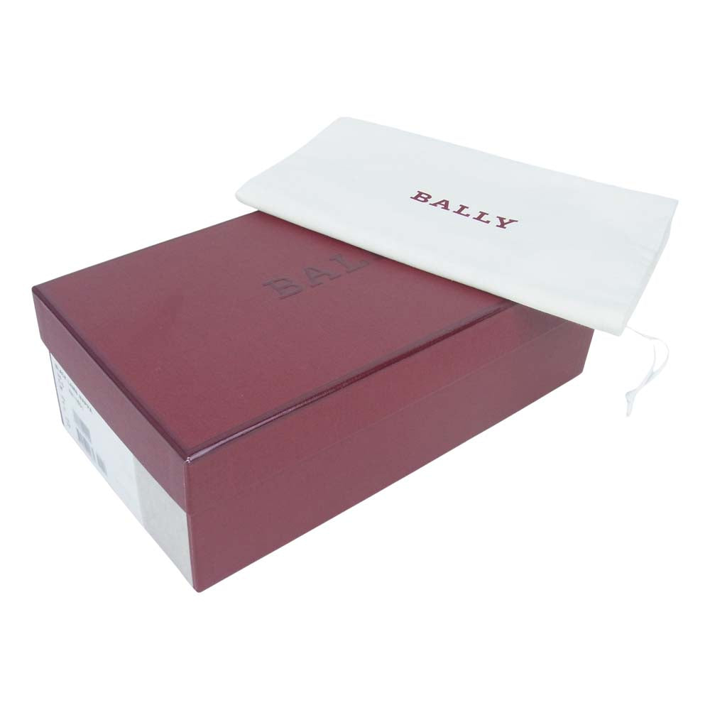 BALLY バリー 国内正規品 HALIN.O/00 ラムナッパレザー ヒールシューズ ブラック系 37【美品】【中古】