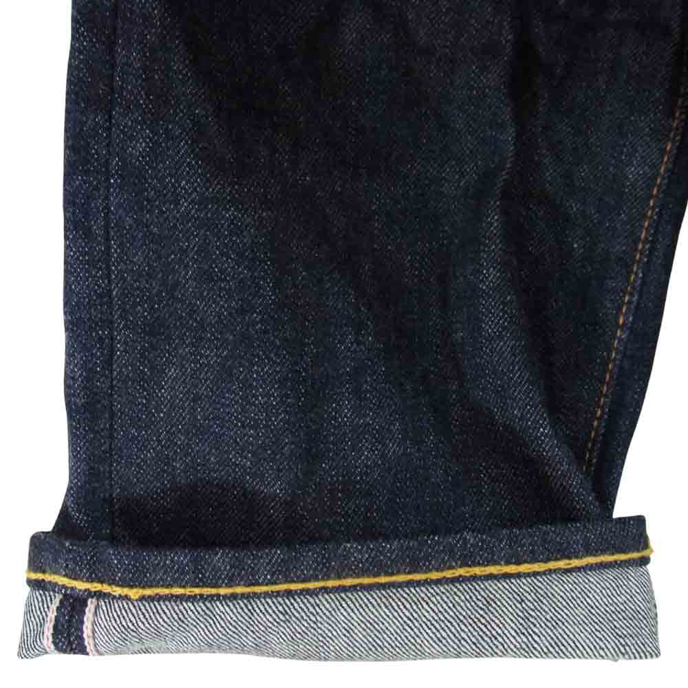 RRL ダブルアールエル リジット 革パッチ デニム インディゴブルー系 28【中古】