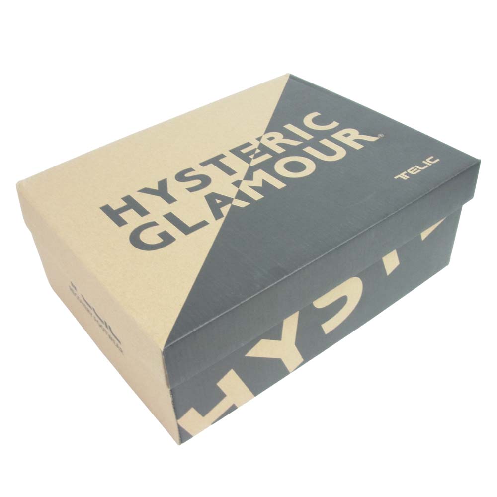 HYSTERIC GLAMOUR ヒステリックグラマー 02212QS01 TELIC/W-STRAP リカバリー サンダル ブラック系 27cm【新古品】【未使用】【中古】