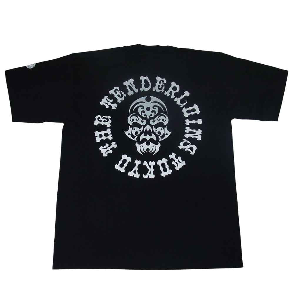 TENDERLOIN テンダーロイン T-TEE BS ボルネオスカル Tシャツ ブラック系 L【新古品】【未使用】【中古】