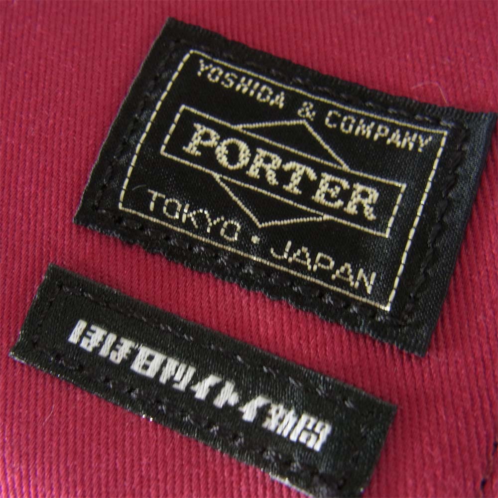 PORTER ポーター B印 YOSHIDA × ほぼ日刊イトイ新聞 手帳カバー ピンク系【美品】【中古】