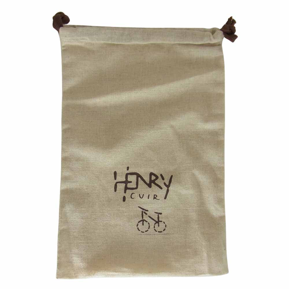アンリークイール ほぼ日手帳 レザー 手帳 カバー キャメル【中古】