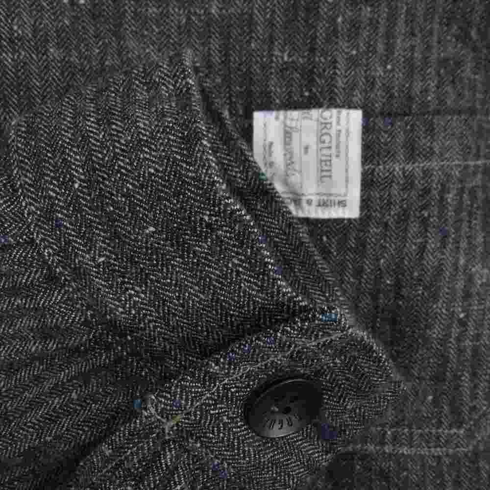 ORGUEIL オルゲイユ OR-4194B French coveralls フレンチ カバー オール ヘリンボーン ジャケット インディゴブルー系 38【美品】【中古】