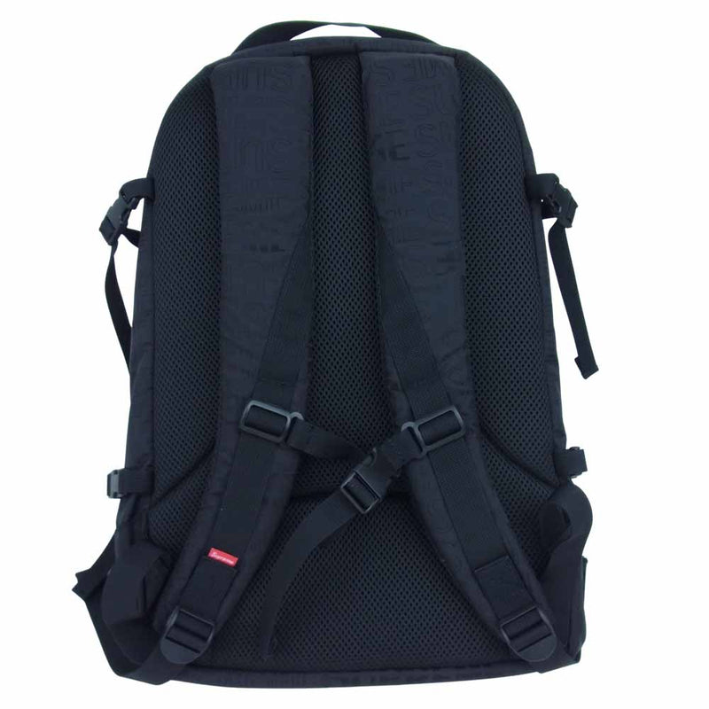 19ss Supreme Backpack black
