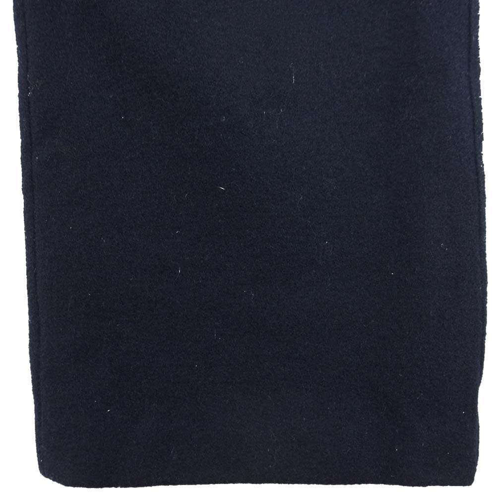 Paul Harnden ポールハーデン 国内正規 フロントジップ ウールメルトン マリン パンツ ネイビー系 S【中古】